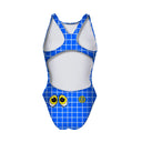 Costume intero bambina da allenamento Pinup 470P - Zitto E Nuota