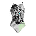 Costume intero donna da allenamento Ibiza 190IF - Tigre