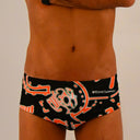 Parigamba uomo da allenamento Ucla 206UF - Teschio Neon