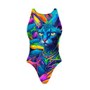 Costume intero bambina da allenamento Pinup 488PF - Margô