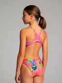 Costume intero bambina da allenamento Pinup 538PF - Bunny