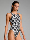 Costume intero donna da allenamento Pinup 541P - Fumetto