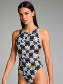 Costume intero donna da allenamento Pinup 541P - Fumetto