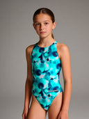 Costume intero bambina da allenamento Pinup 530PF - Camouflage