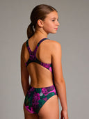 Costume intero bambina da allenamento Pinup 555PF - Demetra