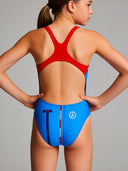 Costume intero bambina da allenamento Pinup 539P - Nuoto