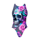 Costume intero bambina da allenamento Pinup 554PF - Greyskull