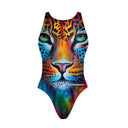 Costume intero bambina da allenamento Pinup 549P - Macchia