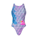 Costume intero bambina da allenamento Pinup 547PF - Pluriball