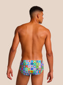 Trainings-Badehose für Herren H2OTTO 442HF - Pop Squares