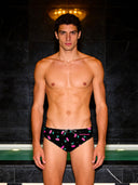 Herren-Trainings-Schwimmhose H2OTTO 445HF - Kirschen