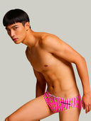 Herren-Trainings-Schwimmhose H2OTTO 446HF - Enten Streifen