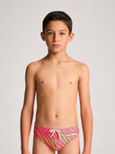 Kinder-Trainings-Schwimmhose H2OTTO 448HF - Acid Streifen