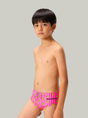Kinder-Trainings-Schwimmhose H2OTTO 446HF - Enten Streifen