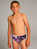 Slip da nuoto bambino da allenamento H2Otto 428H - Glitch