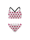 Bikini bambina da mare Waikiki L032WA - Fiore, vista frontale