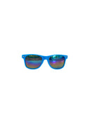 Kinder-Sonnenbrille Modell Waifarer - Hellblau regenbogen verspiegelt