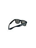 Kinder-Sonnenbrille Modell Waifarer - Schwarz verspiegeltes Silber