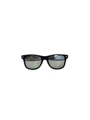 Kinder-Sonnenbrille Modell Waifarer - Schwarz verspiegeltes Silber