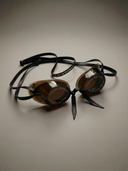 Occhialini Svedesi con silicone Soft Frame - Marrone