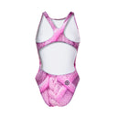 Costume intero donna da allenamento Pinup 525P - Teschio Lana