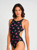 Trainings-Einteiler für Damen PINUP 561PF - Kirschen
