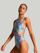 Trainings-Einteiler für Damen PINUP 558PF - Pop Squares