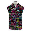Poncho bimbo in microfibra 61POF - Skull tribe
