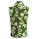 Poncho bimbo in microfibra 49PO - Verde Mil Logo Naturale