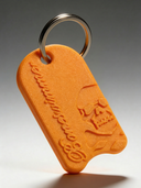 Portachiavi BONESWIMMER 3D - Tavoletta Arancio