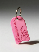 Portachiavi BONESWIMMER 3D - Rosa Chiaro