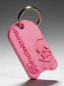 Portachiavi BONESWIMMER 3D - Rosa Chiaro