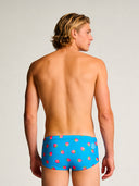Herren-Trainings-Schwimmshorts UCLA 267UF - Himbeeren