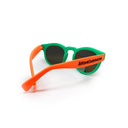 Occhiali Da Sole Tondi - Tiffany + Arancio Fluo