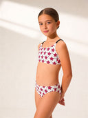 Bikini bambina da mare Waikiki L032WA - Fiore, dettaglio indossato
