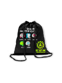 Zainetto in microfibra 108ZF - Monster