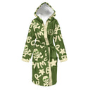 Accappatoio Bimbo - 27AC Verde Mil Logo Naturale