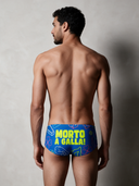 Parigamba uomo da allenamento UCLA 234UF - Galla: vista posteriore indossato