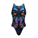 Costume intero donna da allenamento Pinup 447PF - Quarzo