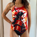 Costume intero donna da allenamento Ibiza 207I - Samurai