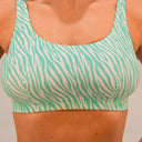 Top bikini donna da mare Hawaii L025HAF - Zebrato